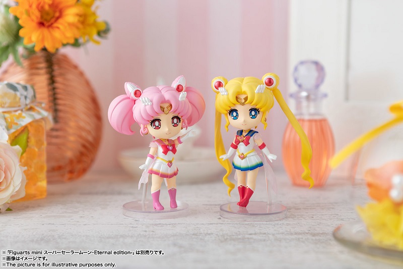Super Sailor Chibi Moon e Super Sailor Moon  - Figuarts mini